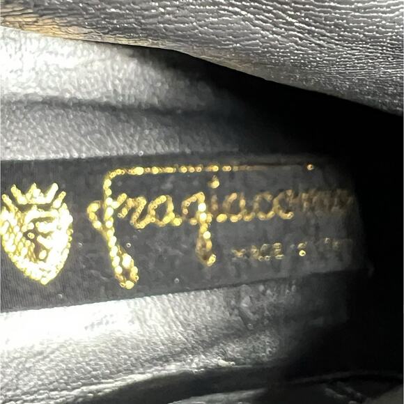 Fragiacomo Women’s Brown Leather Side Zip Ankle Boot Size 38 US 7.5 - Picture 10 of 12